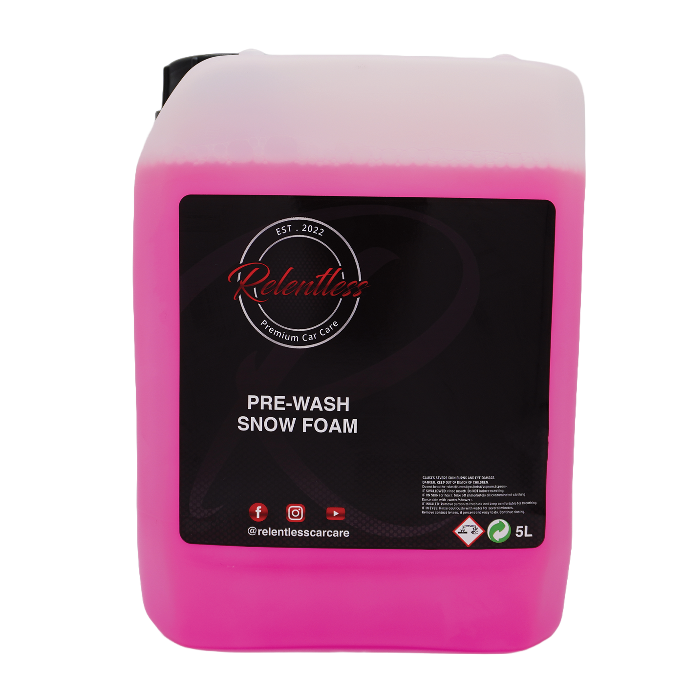 Pre-Wash Snow Foam Bubblegum 5L